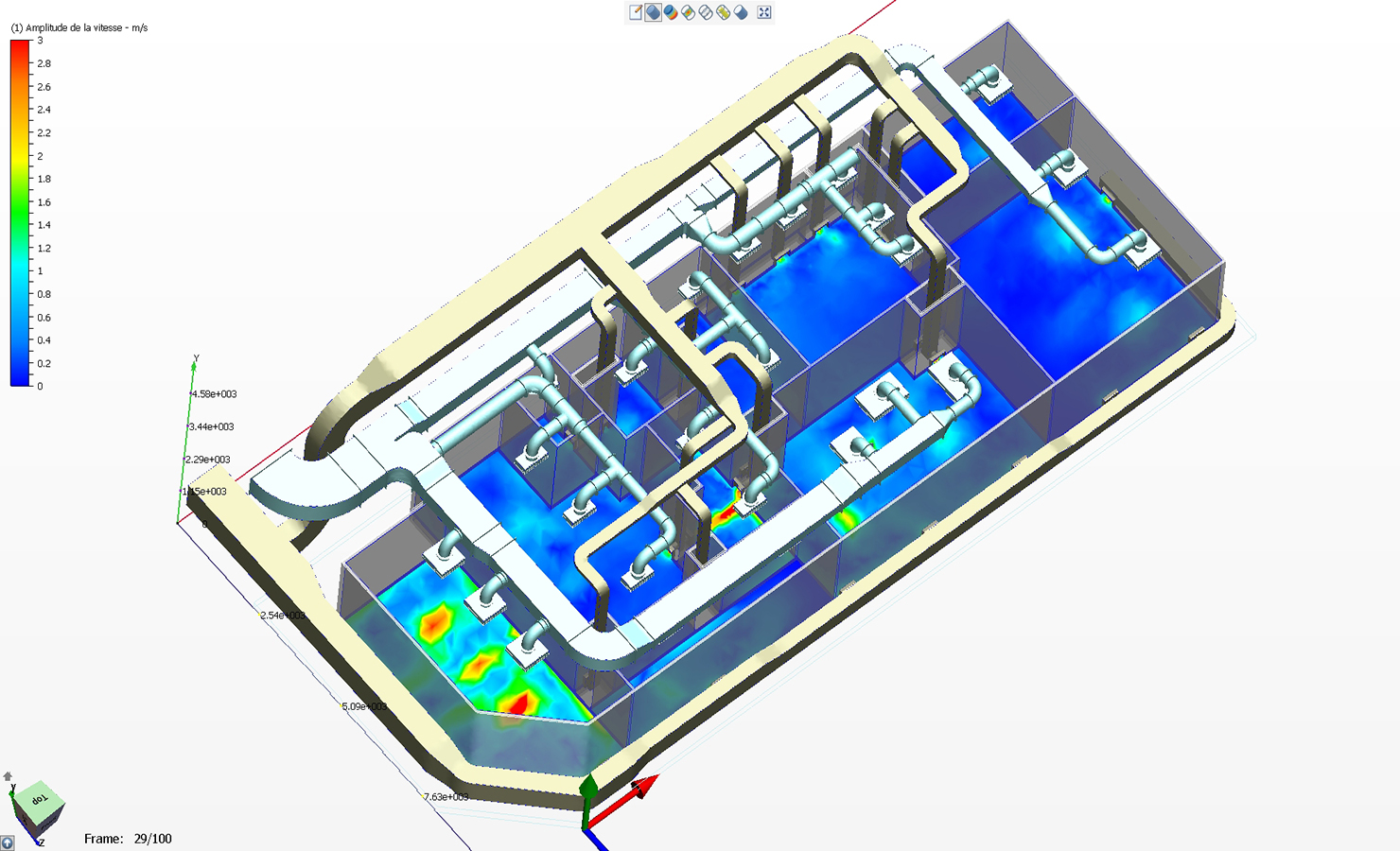 Patchwork d'exemples de simulation