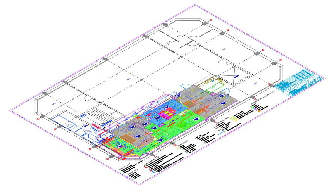 2D-Implantation générale unité pharmaecutiquePlan de cuve chimie